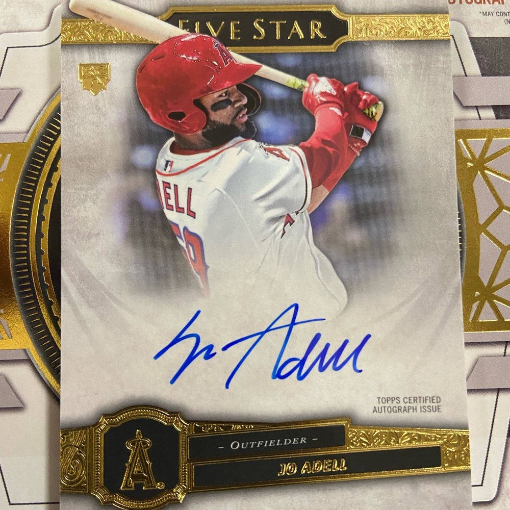 Jo Adell 2021  topps five star  Autograph